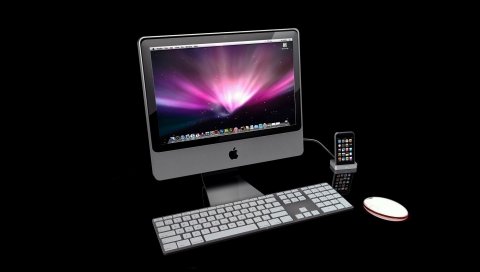 Mac, apple, компьютер, iphone, mouse