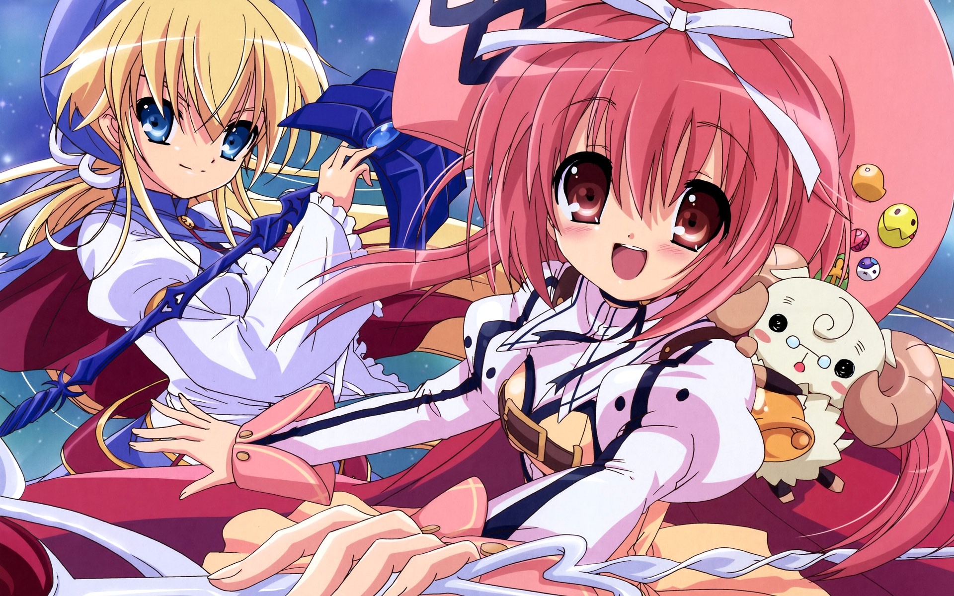 Картинки Akihime sumomo, yuuki nona, девушки, восторг фото и обои на рабочий стол