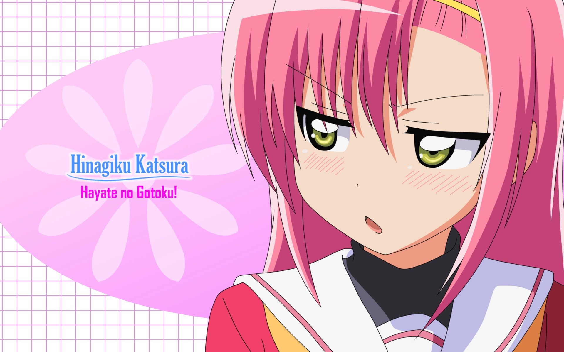 Картинки Hayate no gotoku, katsura hinagiku, девушка, розовые волосы, беспорядки фото и обои на рабочий стол