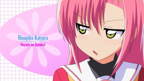 Hayate no gotoku, katsura hinagiku, девушка, розовые волосы, беспорядки