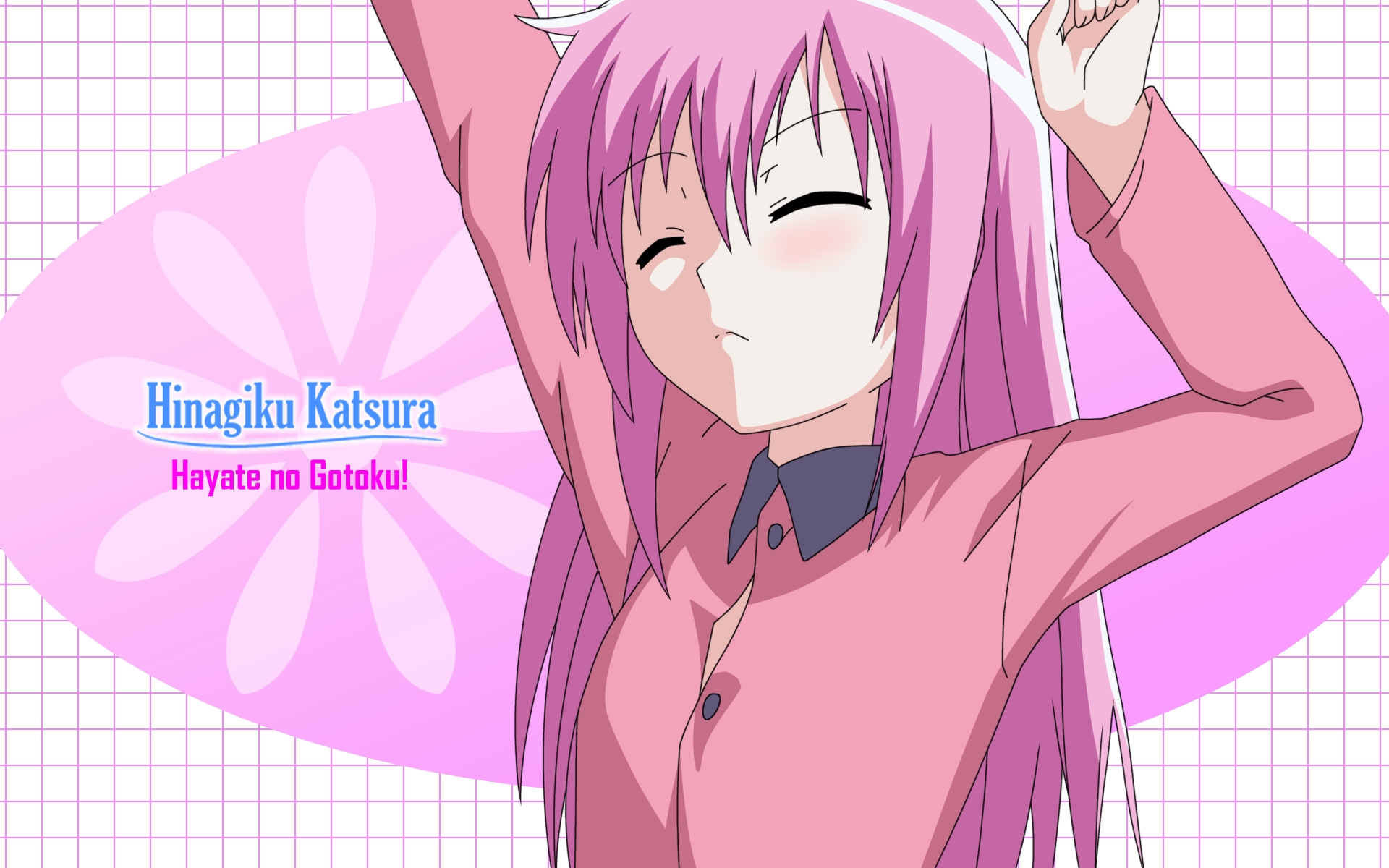 Картинки Hayate no gotoku, katsura hinagiku, девушка, розовые волосы, релаксация фото и обои на рабочий стол