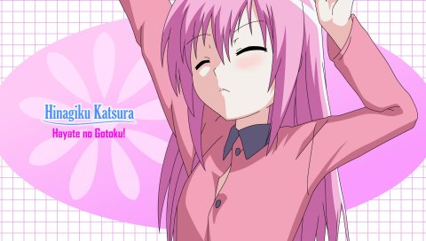 Hayate no gotoku, katsura hinagiku, девушка, розовые волосы, релаксация