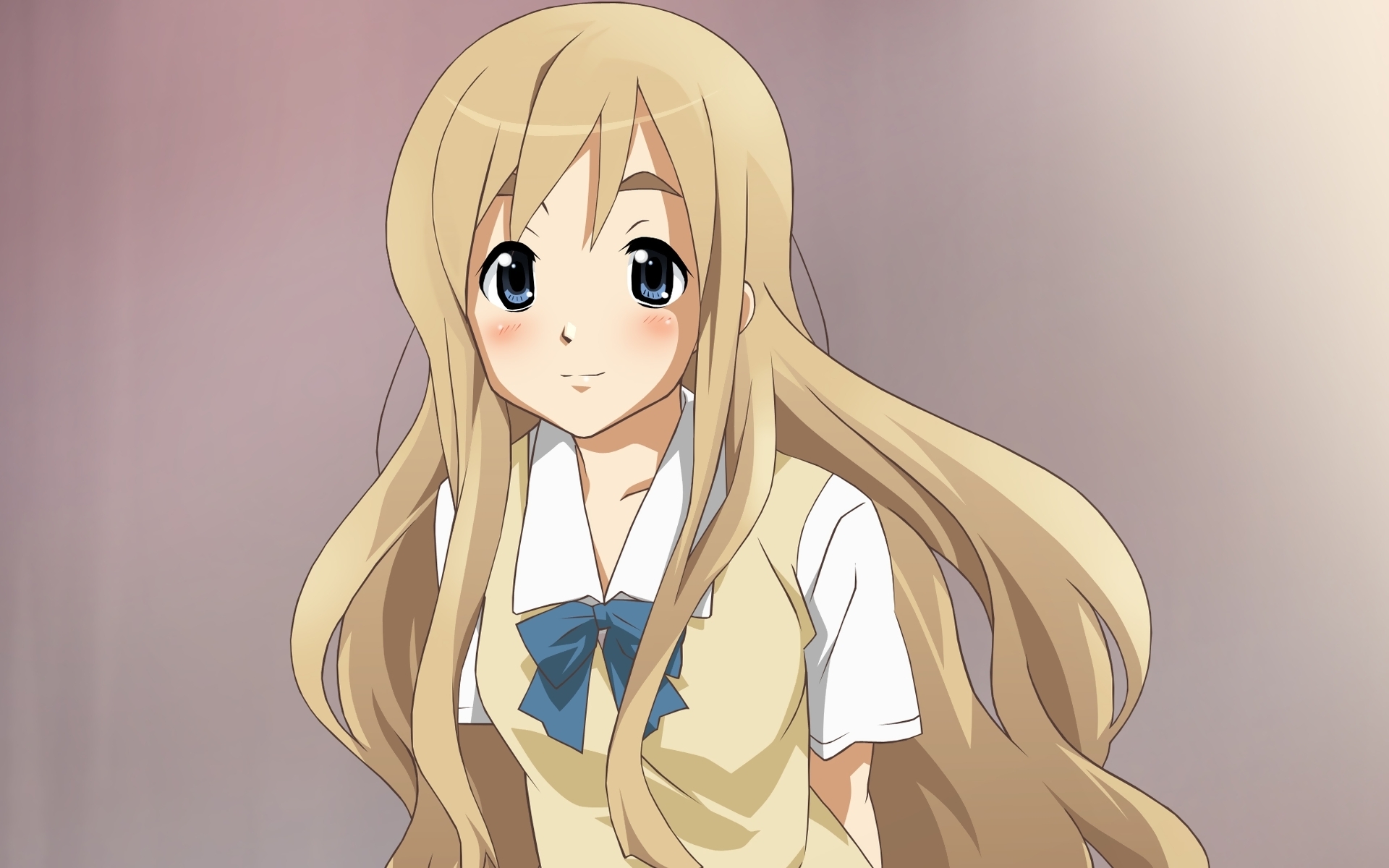 Картинки K-on, kotobuki tsumugi, девушка, сладкий, волосы, фон фото и обои на рабочий стол