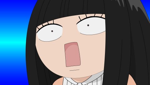 Kuronuma sawako, аниме, брюнетка, большие глаза