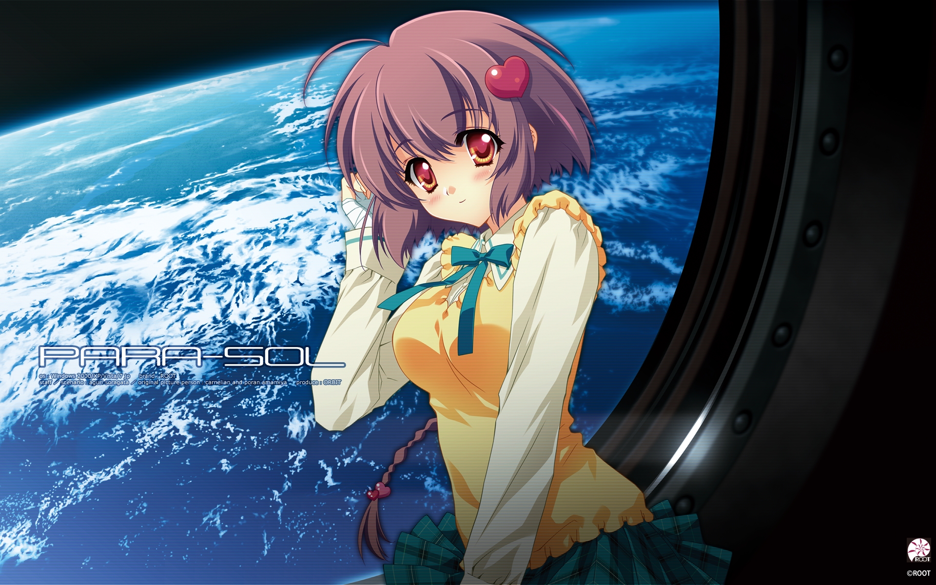 Картинки Сердолик, пара-соль, фуджита нодока, девушка, брюнетка, булавка, сладкий фото и обои на рабочий стол