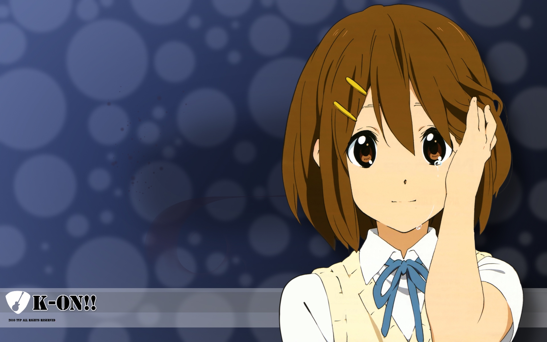 Картинки K-on, hirasawa yui, девушка, улыбка, сладкий фото и обои на рабочий стол