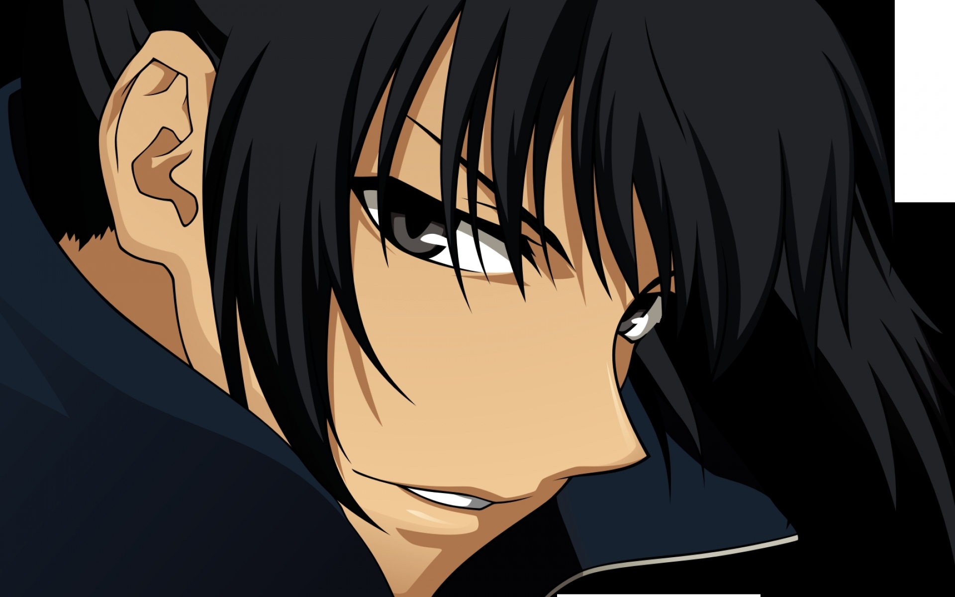 Картинки Canaan, alphard, boy, brunette, bangs, look фото и обои на рабочий стол