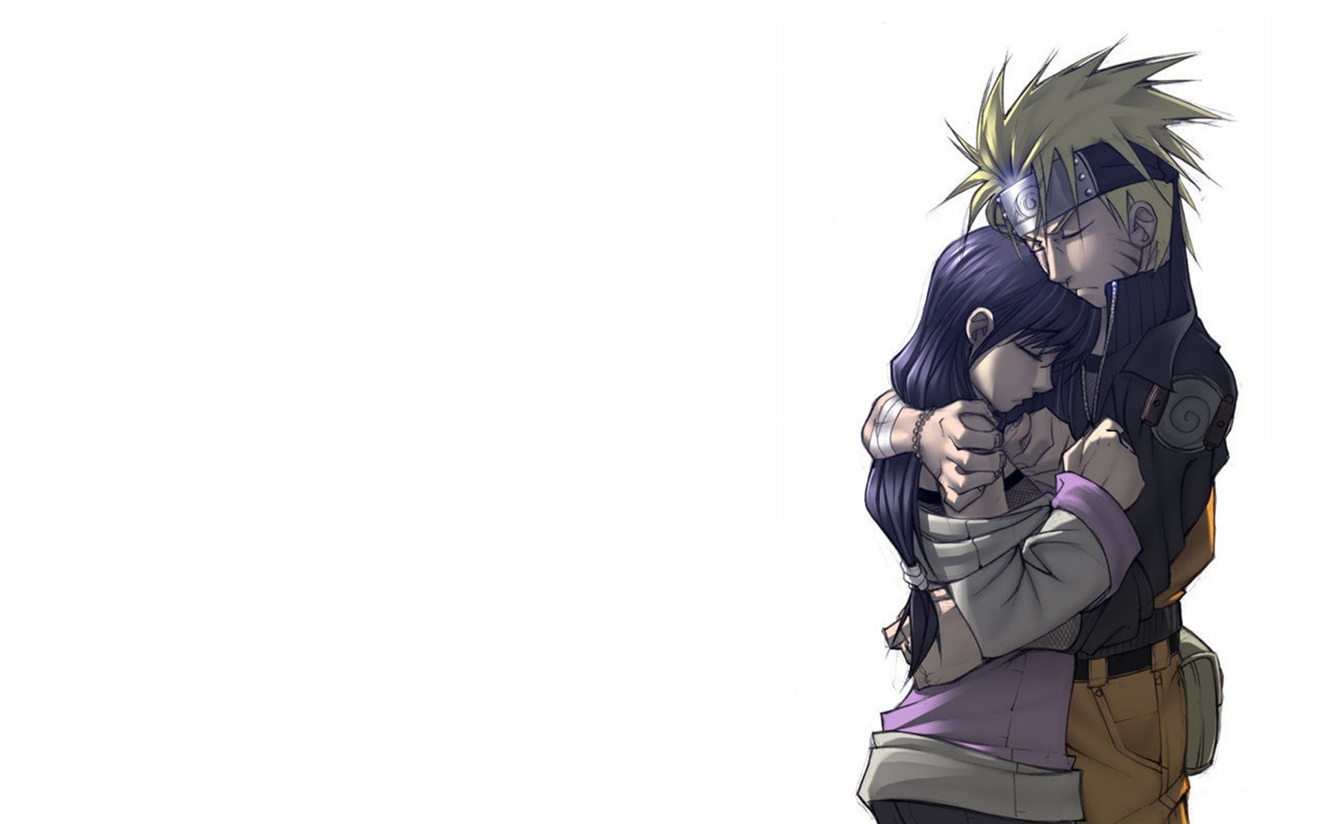 Картинки Vashperado, Наруто, uzumaki Наруто, hyuuga hinata, мальчик, девушка, обнять фото и обои на рабочий стол