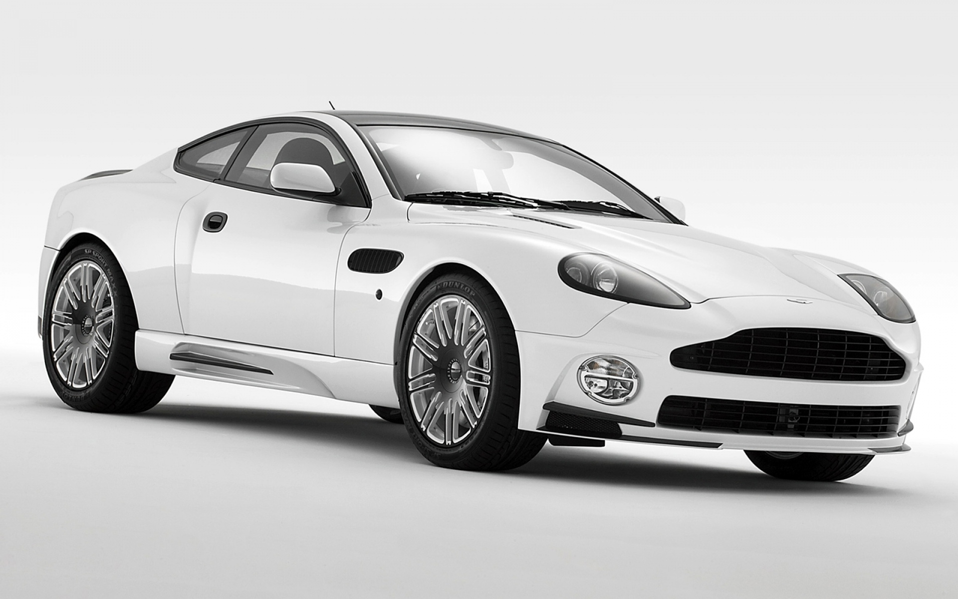 Картинки Mansory, aston martin, побеждает, 2005, белый, вид сбоку, стиль фото и обои на рабочий стол