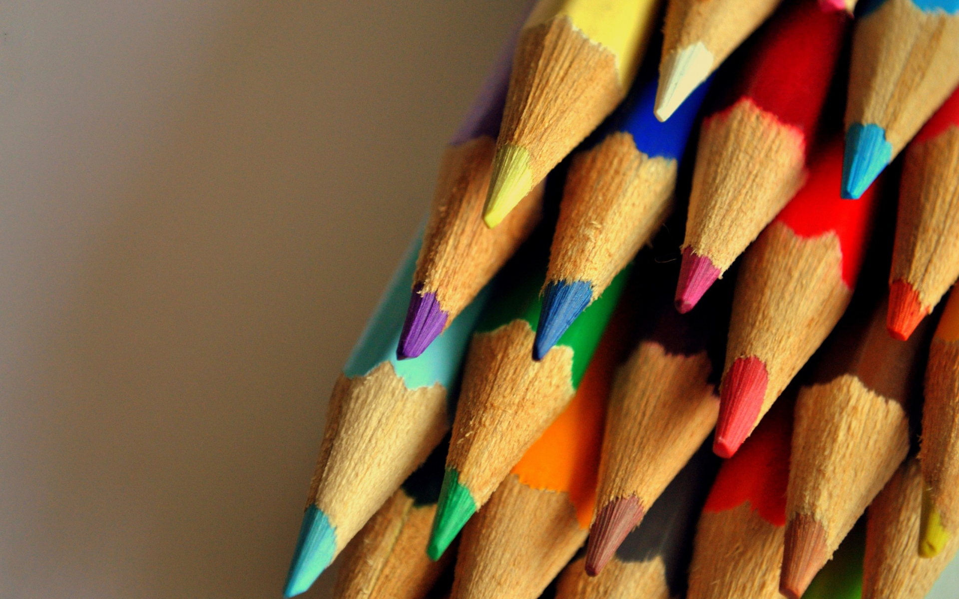 Картинки Цветные карандаши, разноцветные, сетчатые фото и обои на рабочий стол