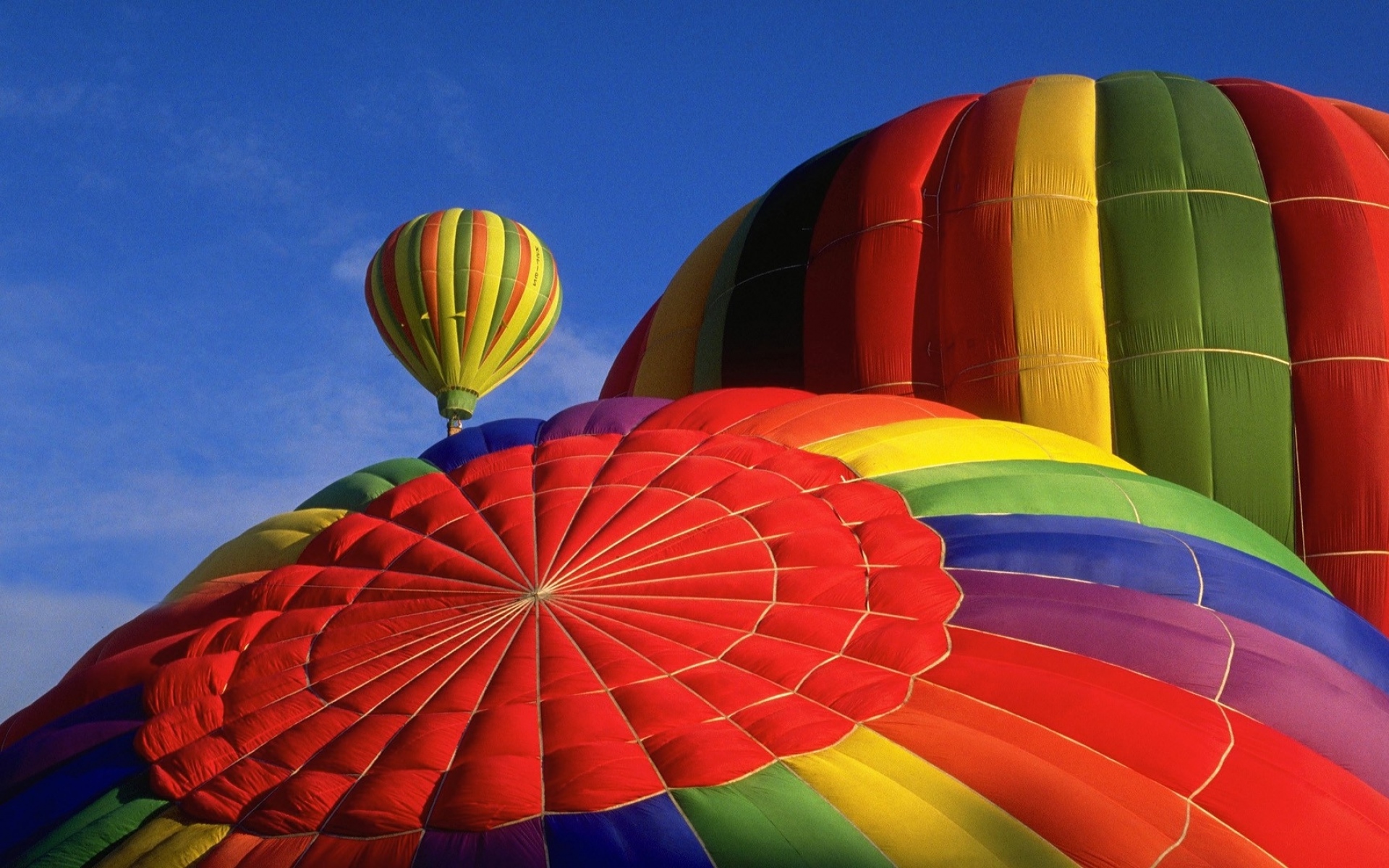 Картинки Lloons, flight, sky, разноцветные фото и обои на рабочий стол