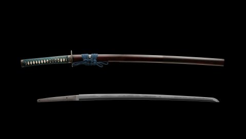 Катана, меч, самурай, Япония