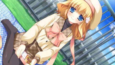Miyasu risa, гений высшего качества, hazuki suina, девушка, симпатичный, пикник