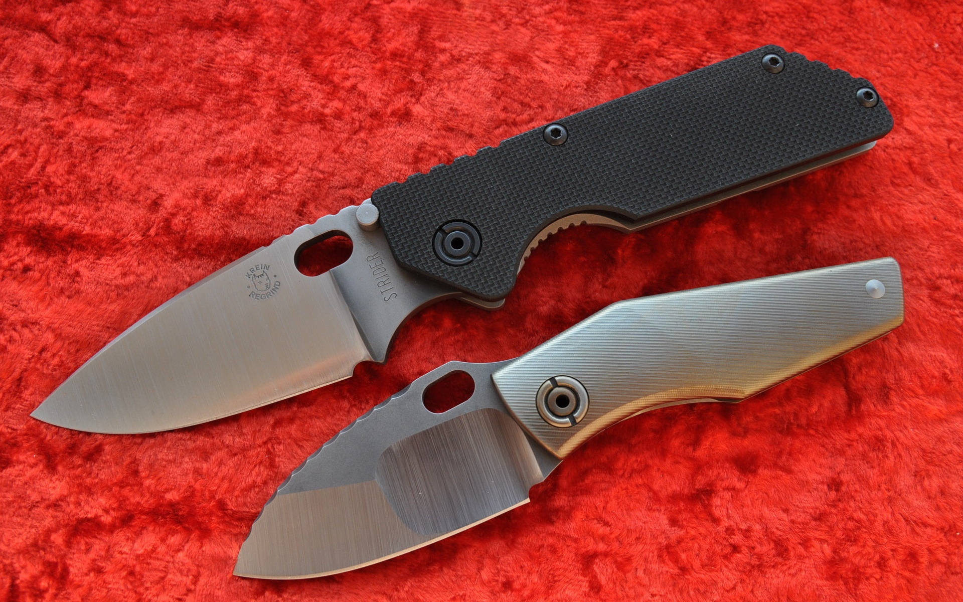 Картинки Kerin regrind, стрейдер, ножи, складные фото и обои на рабочий стол
