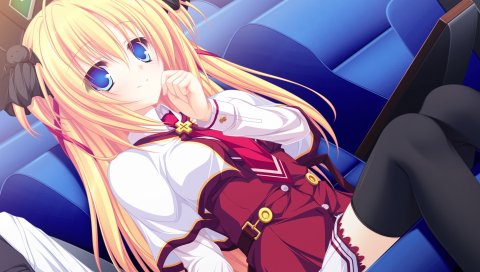 Mikagami mamizu, lunaris filia, sylvia luna infinitus, милый, блондин, носки