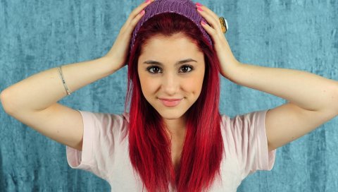 Ariana grande, цвет волос, творчество, эмоции, необычные, необычные