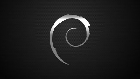 Debian, os, black