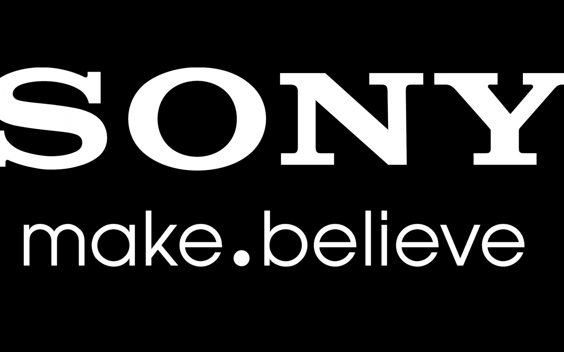 Картинки Sony, firm, bw, logo фото и обои на рабочий стол