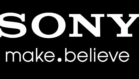 Sony, firm, bw, logo