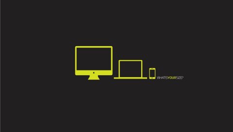 Яблоко, imac, ipad, iphone, желтый