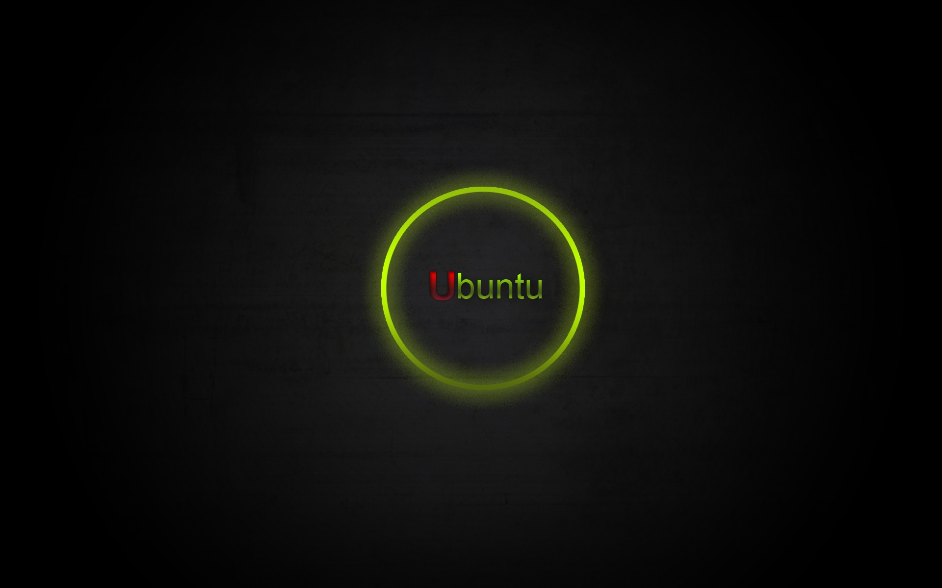 Картинки Ubuntu, зеленый, черный, красный фото и обои на рабочий стол
