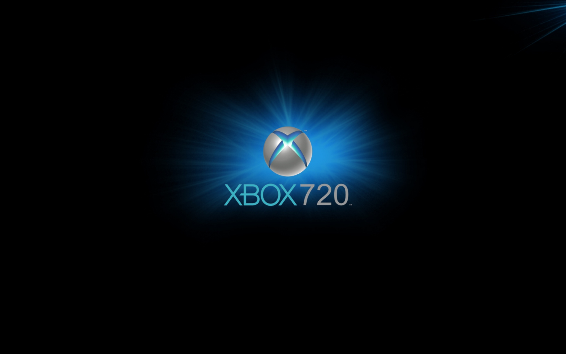 Картинки Xbox, игровая консоль, синий, круг, черный фото и обои на рабочий стол