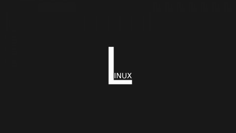Linux, os, bw, текст