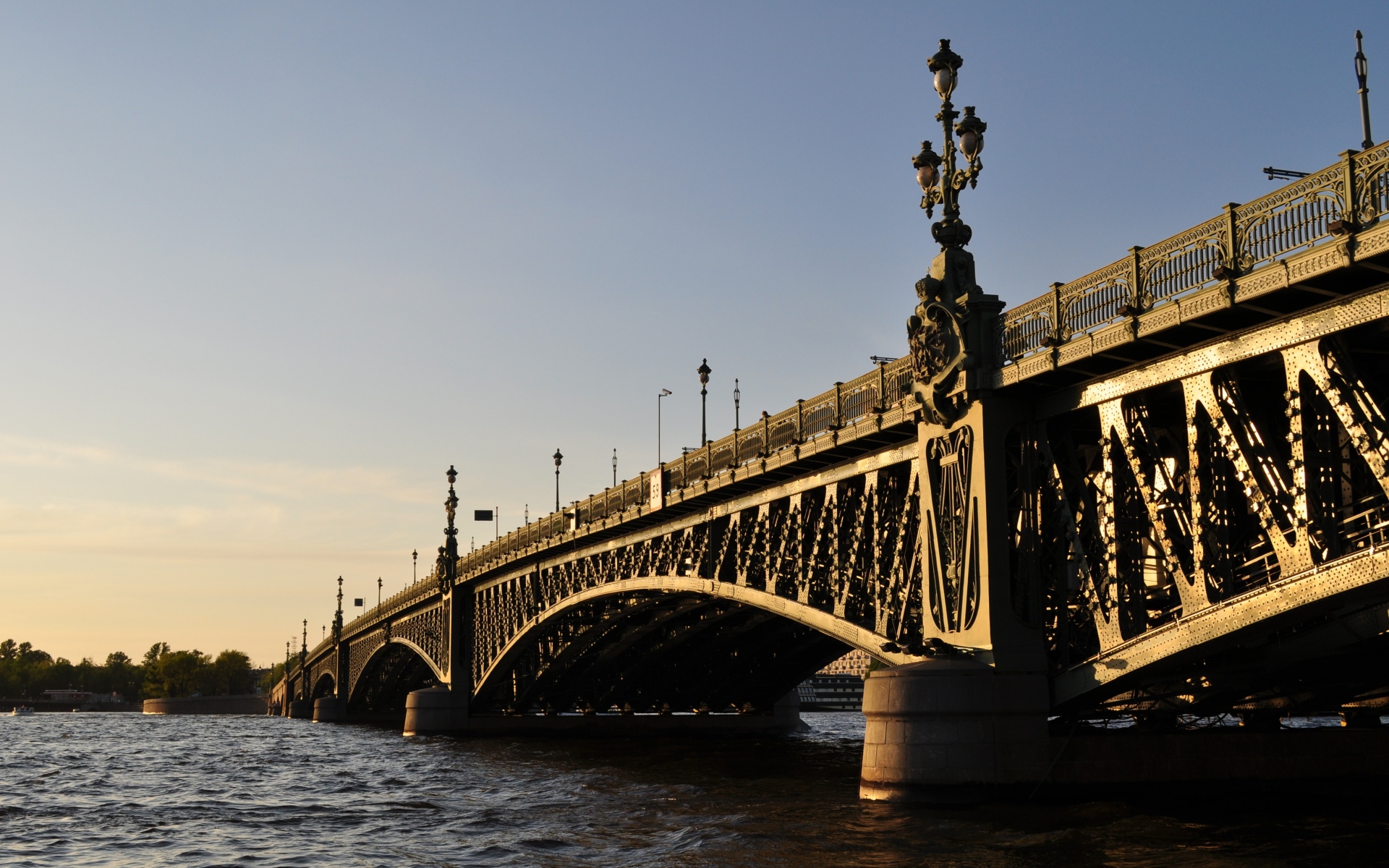 Картинки Мост, река, петербург фото и обои на рабочий стол