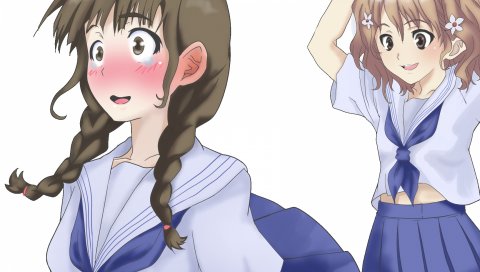 Hanasaku iroha, matsumae ohana, oshimizu nako, девушка, смущенный