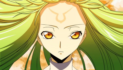 Код geass, cc, девушка, ветер, волосы