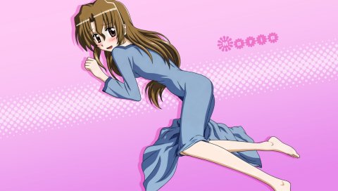 Hayate no gotoku, maria, девушка, платье, улыбка, поза