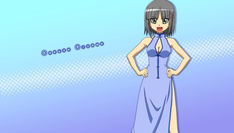 Hayate no gotoku, aizawa sakuya, девушка, брюнетка, осанка