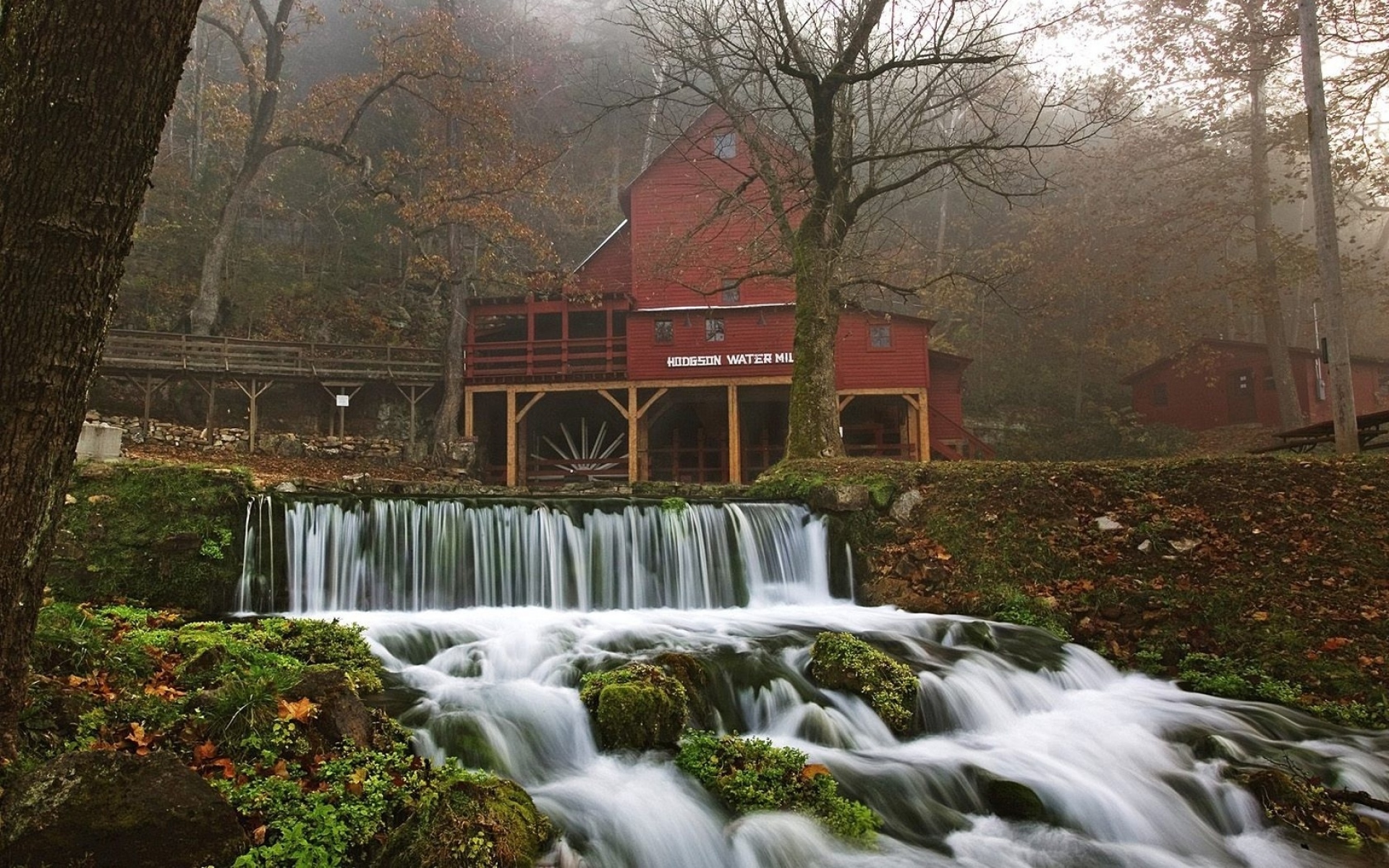 Картинки Лагерь, падения, структура, каскады фото и обои на рабочий стол