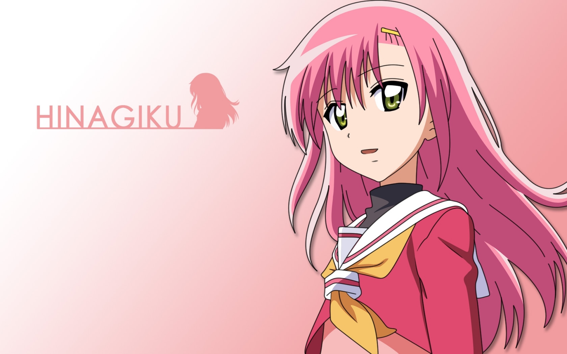 Картинки Hayate no gotoku, katsura hinagiku, девушка, розовый, волосы, булавка фото и обои на рабочий стол