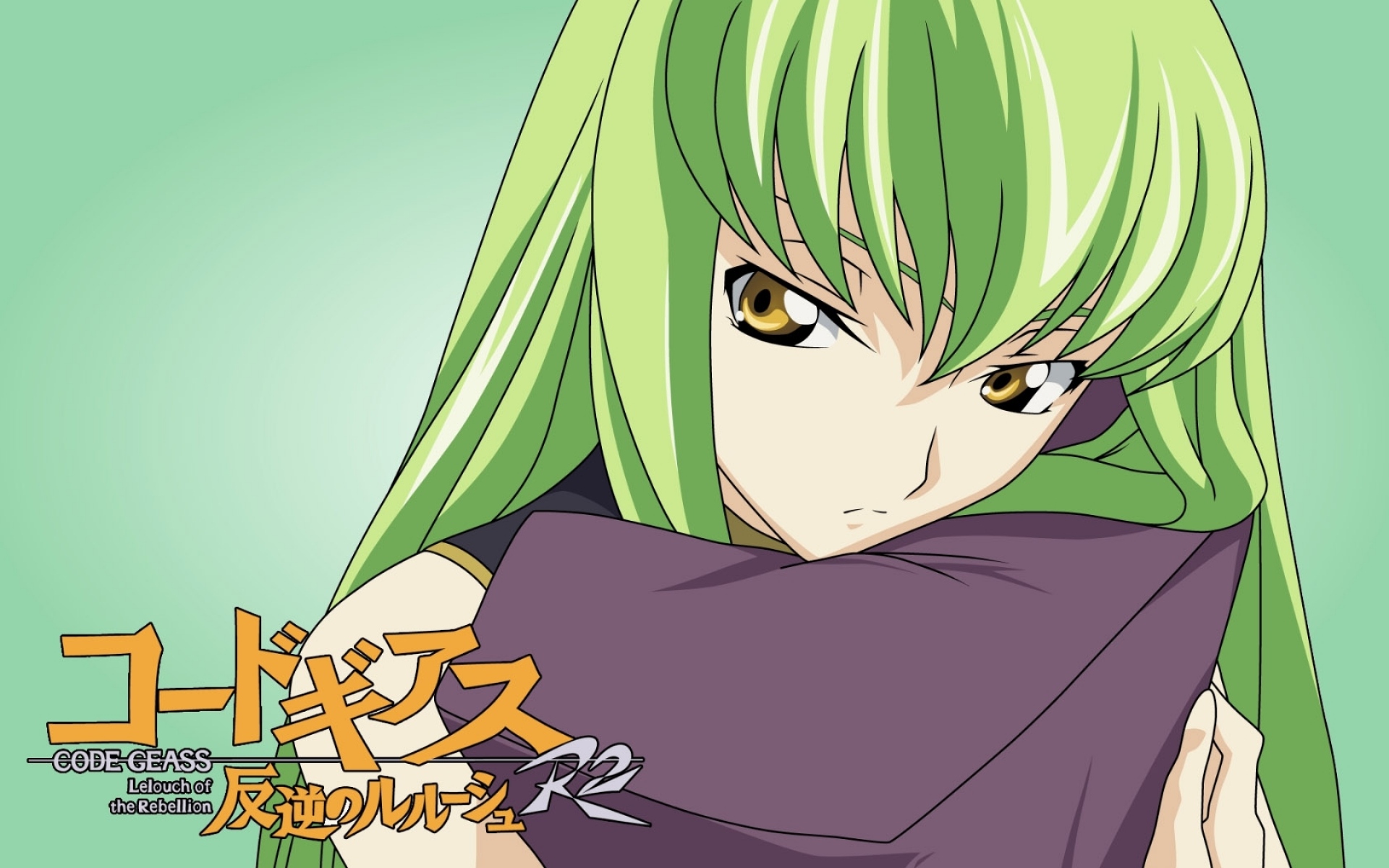 Картинки Код geass, девушка, глаза, руки фото и обои на рабочий стол