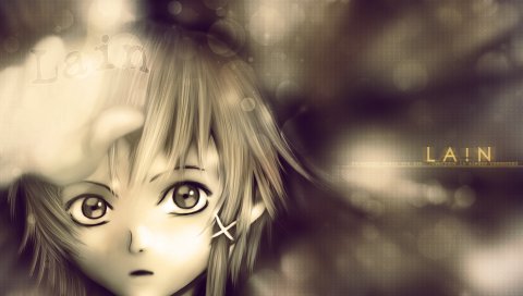 Iwakura lain, серийные эксперименты lain, render, girl, look