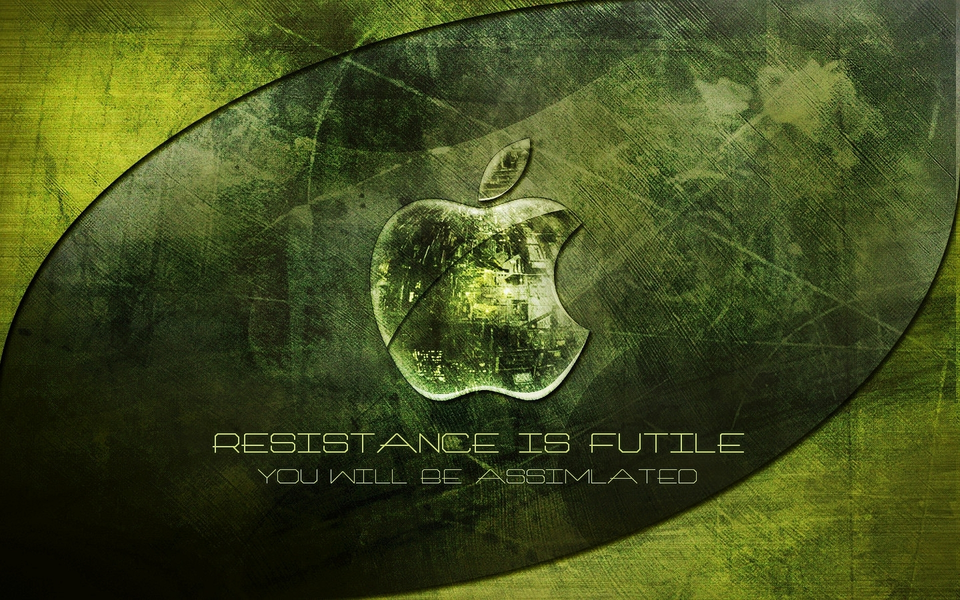 Картинки Mac, apple, green, white, text фото и обои на рабочий стол