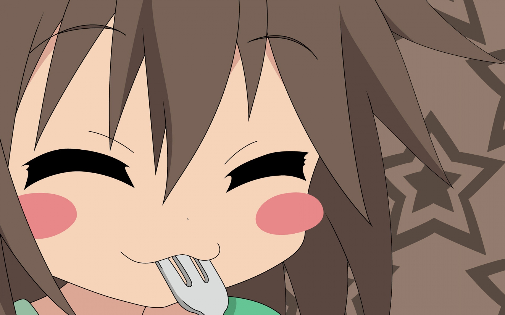 Картинки Misaka mikoto, railgun, to aru majutsu нет указатель, aru kagaku no railgun, девушка, вилка, звёзды фото и обои на рабочий стол