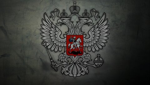 Герб, россия, орел, символы