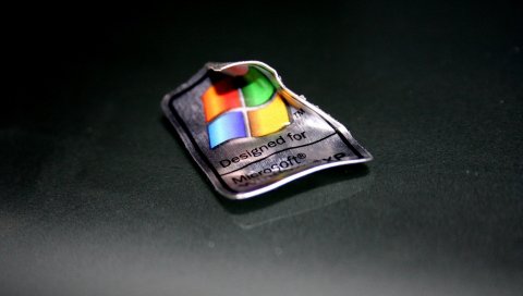 Windows, microsoft, iron, table, white, logo