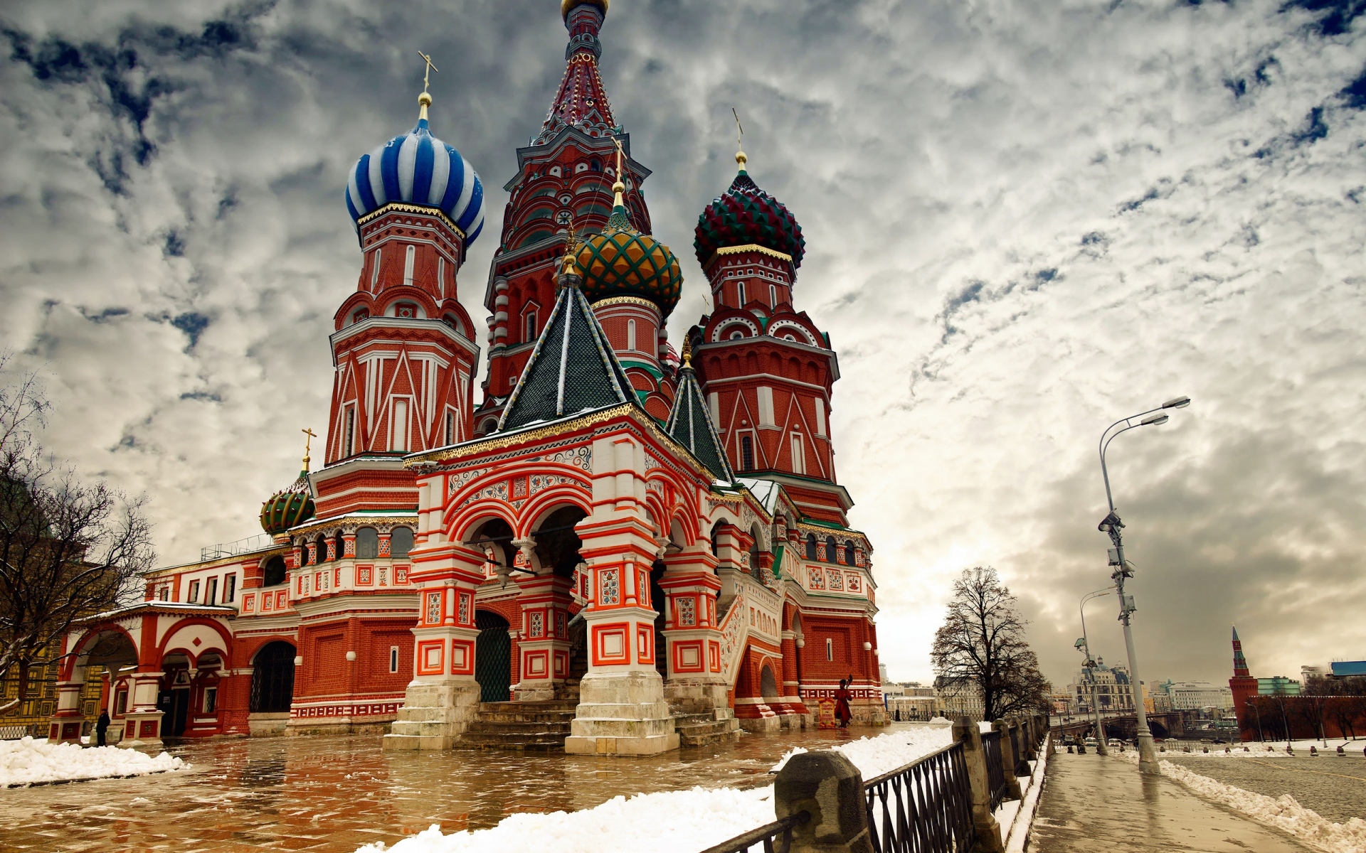 Картинки Москва, облако, кафедральный собор, город, hdr фото и обои на рабочий стол