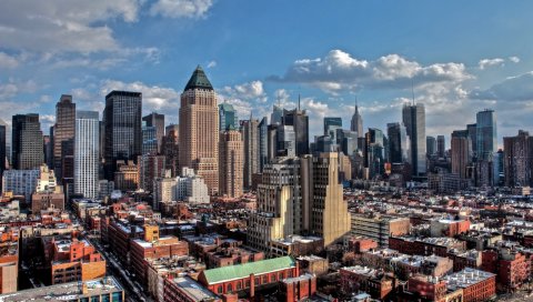 Usa, manhattan, new york, ny, hdr