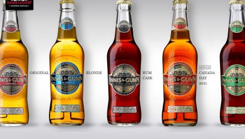 Innis gunn, бренд, пиво, разнообразие