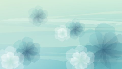 Цветы, фон, свет, тень