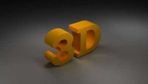 3d, надпись, поверхность, форма