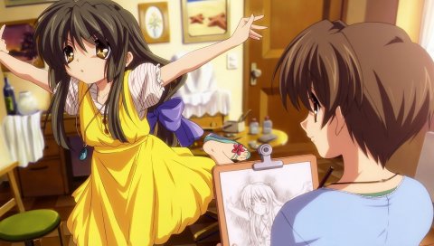 Clannad, episode, girl, story, picture, boy