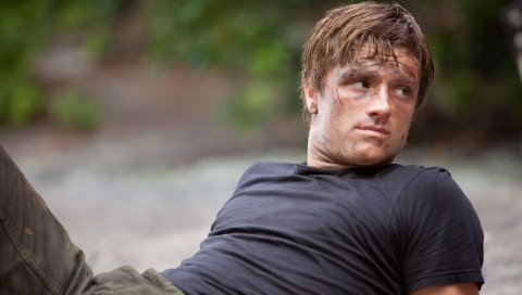 Josh hutcherson, брюнетка, грязный, трикотаж, картина