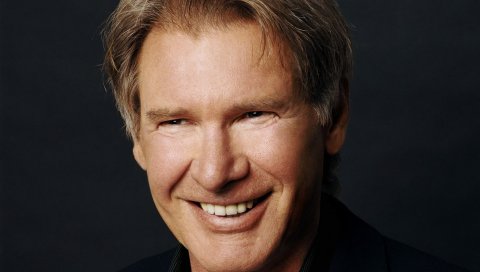 Harrison ford, улыбка, знаменитость, голливуд