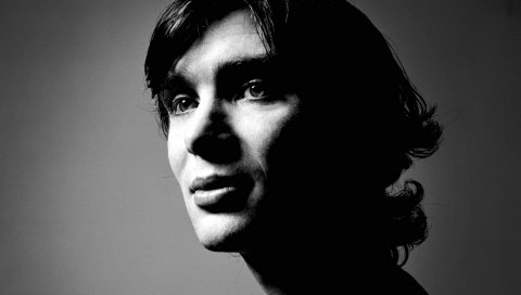 Cillian murphy, мужчина, лицо, усмешка, черный белый