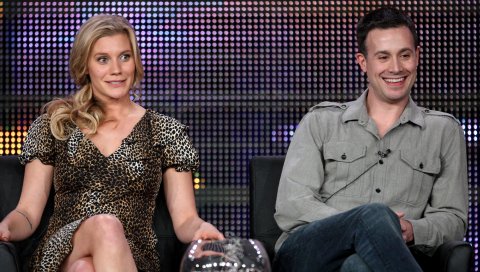 Katee sackhoff, freddie prinze jr, показать, пара, улыбка